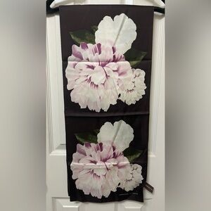 ADRIENNE VITTADINI Floral Silk Scarf